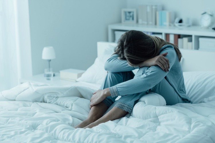 Cannabis for Depression depressed woman
