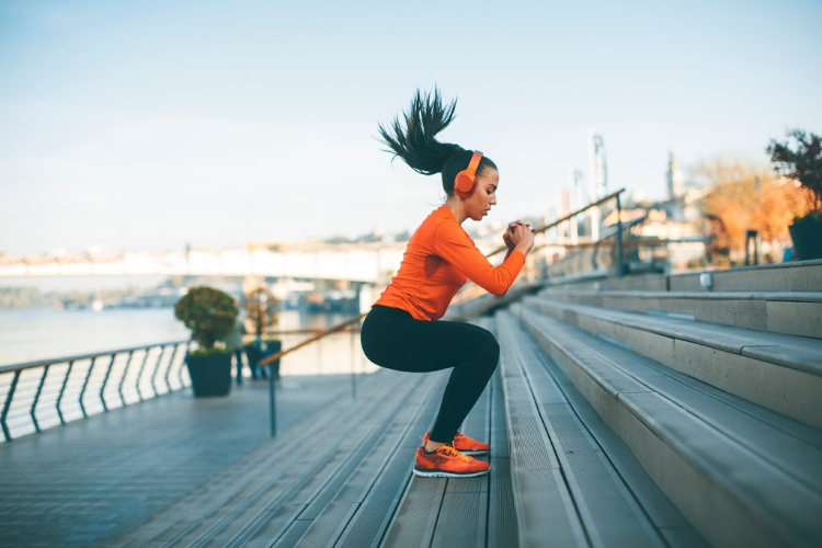 Exercising While High